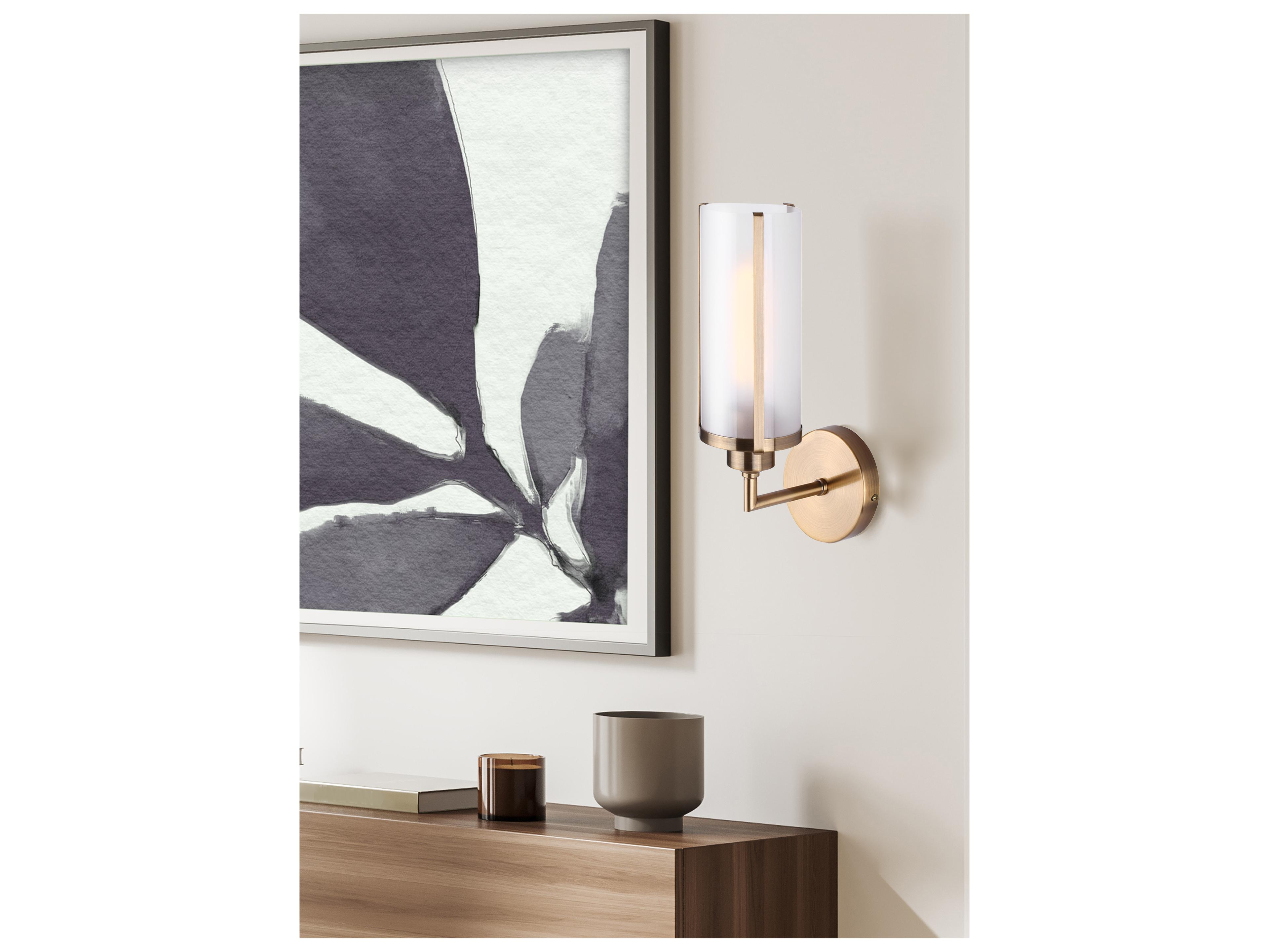 Canarm Daphne 1 -light Gold Wall Sconce