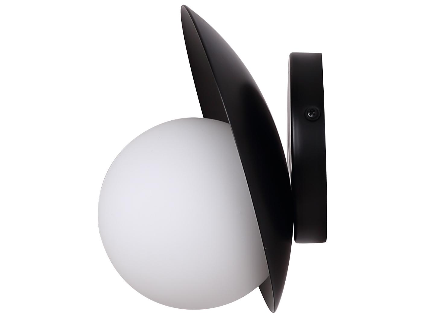 Canarm Mesa 1 -light Black Wall Sconce