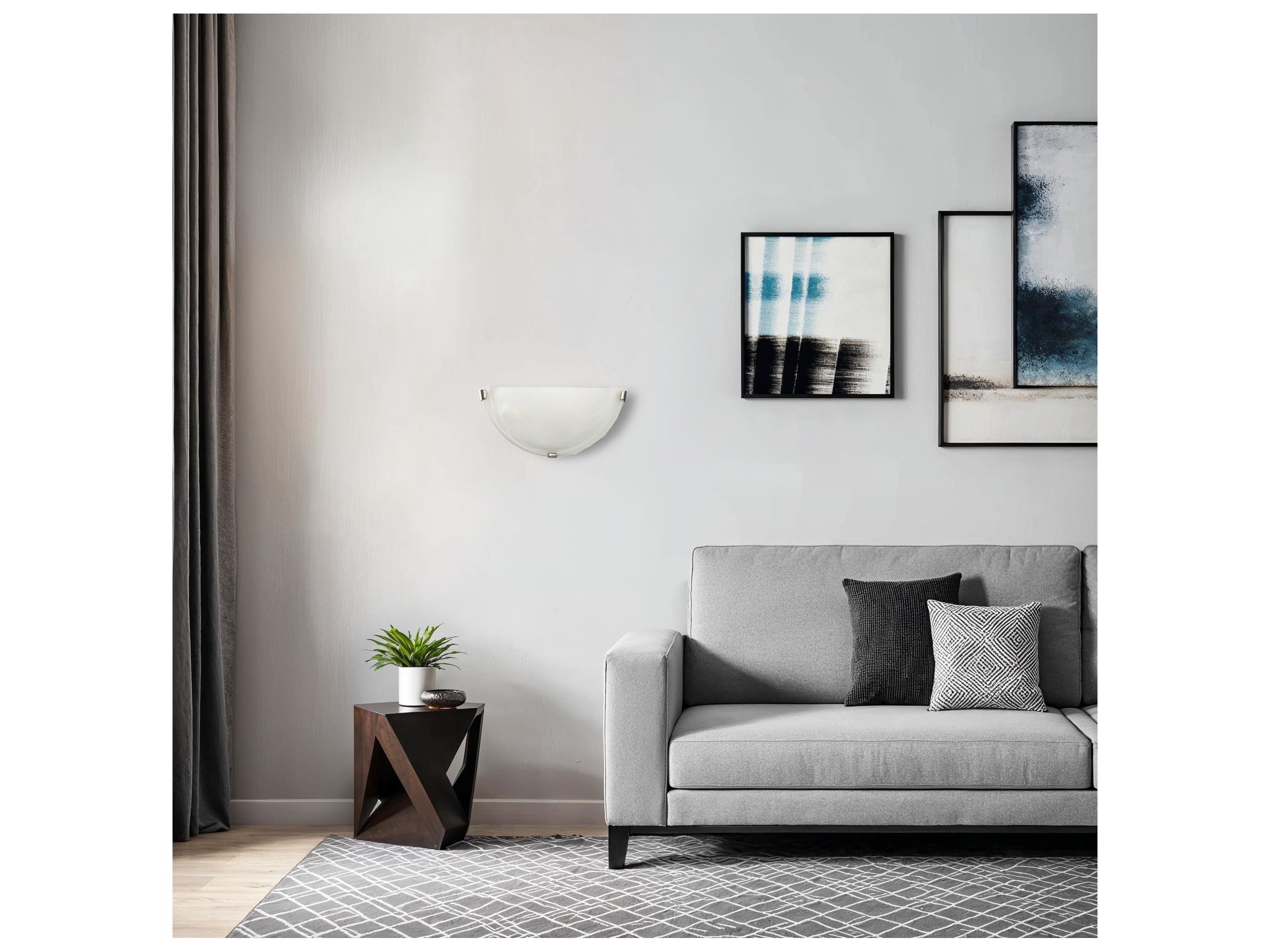 Canarm Wall 1 -light Pewter Sconce