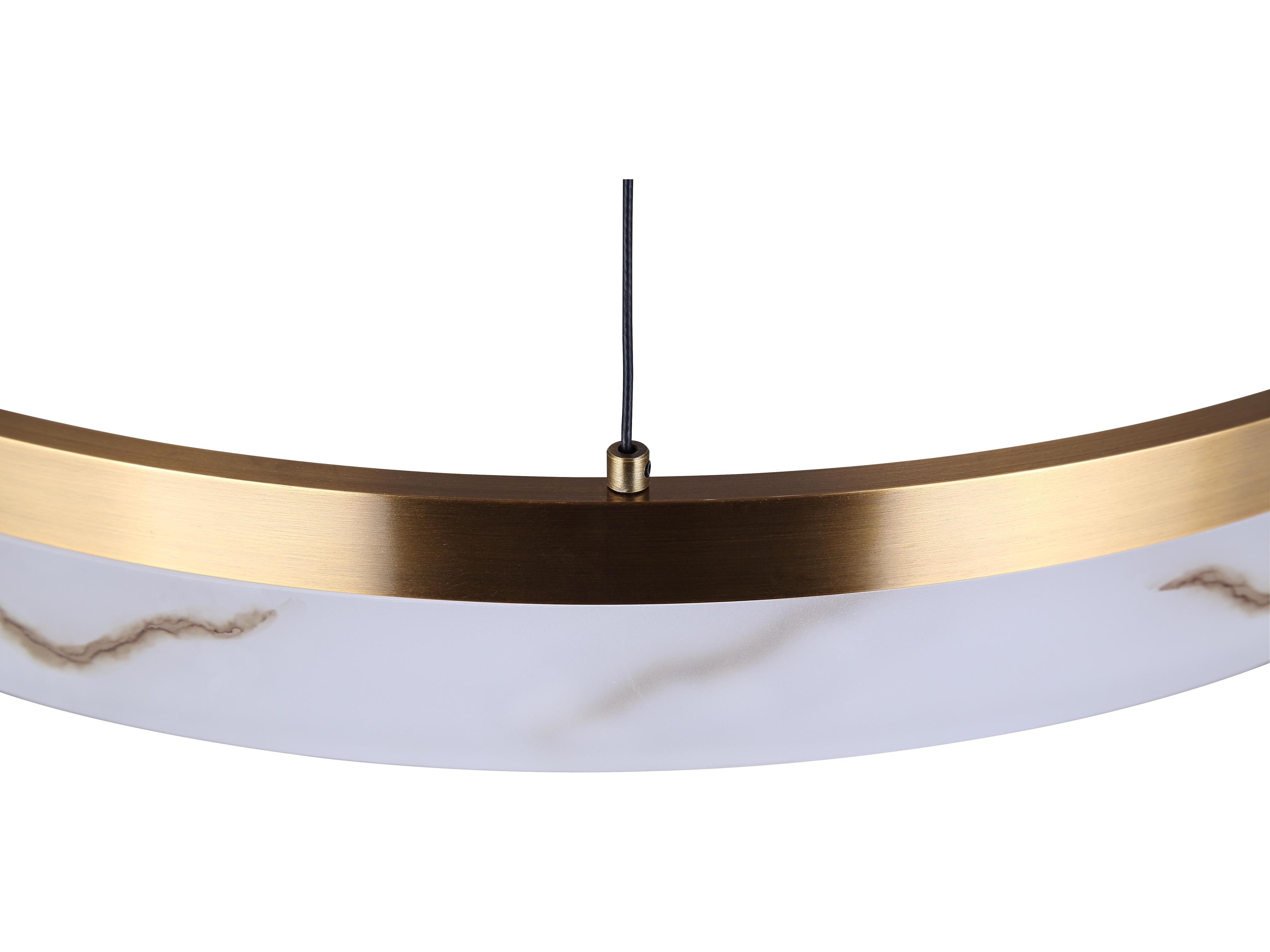Canarm Elynn 1 -light Gold LED Round Pendant
