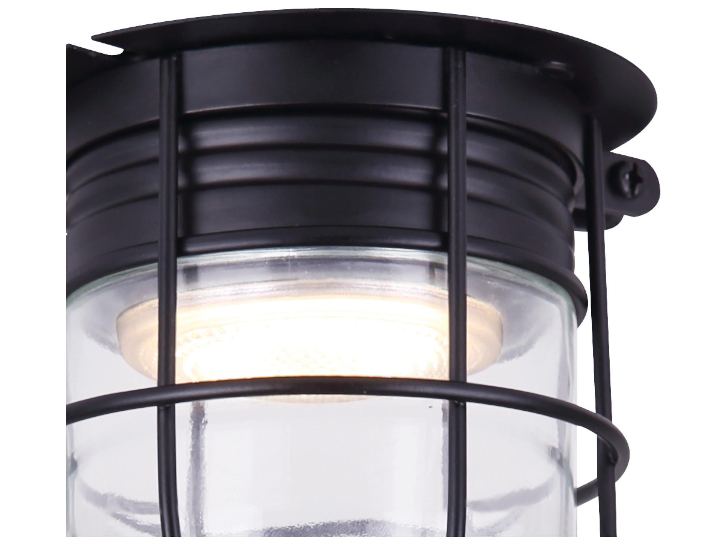 Canarm Lcl161a04cwgbk Outdoor Ceiling Light