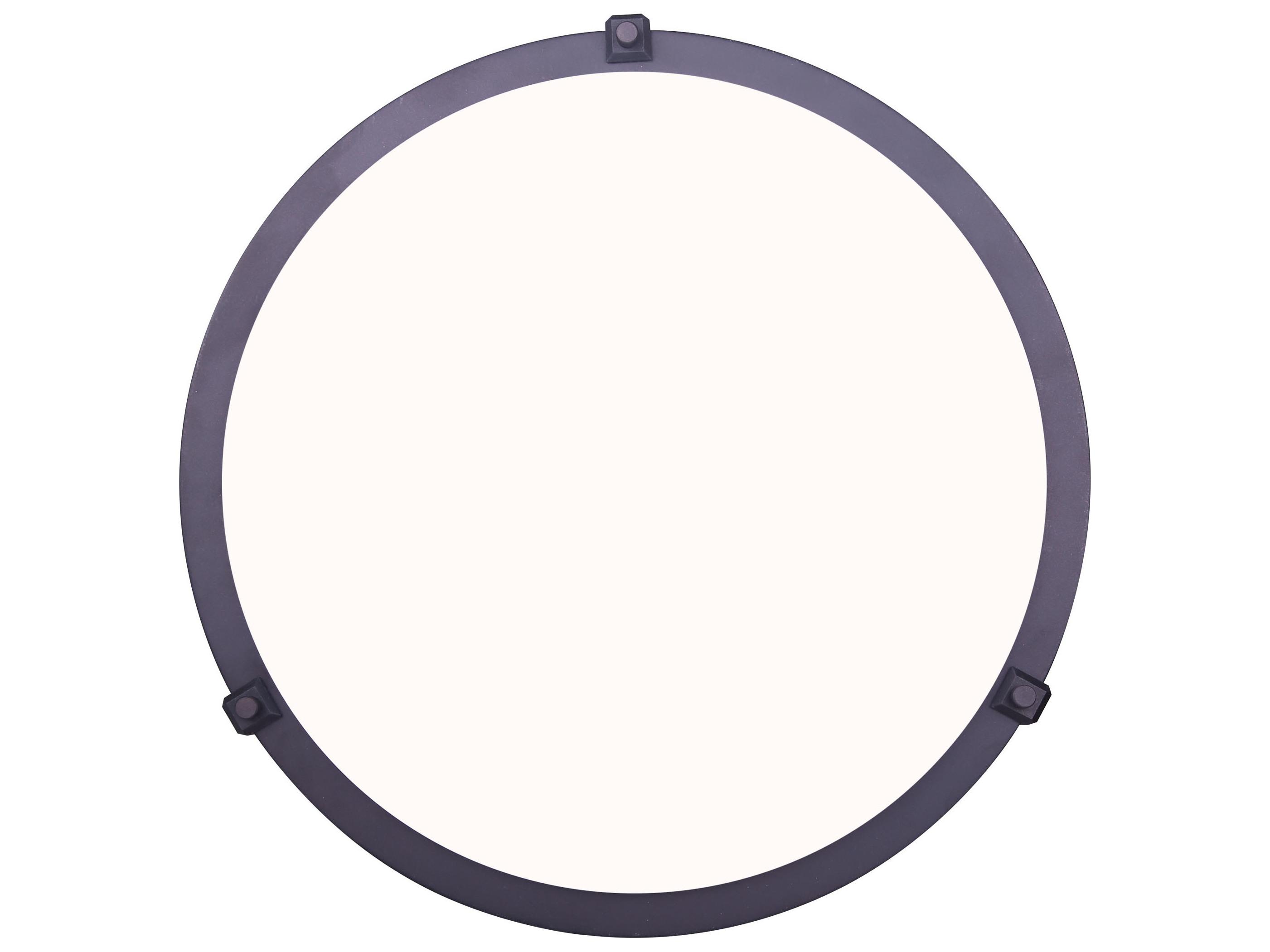 Canarm Gilda Bronze LED Round Flush Mount