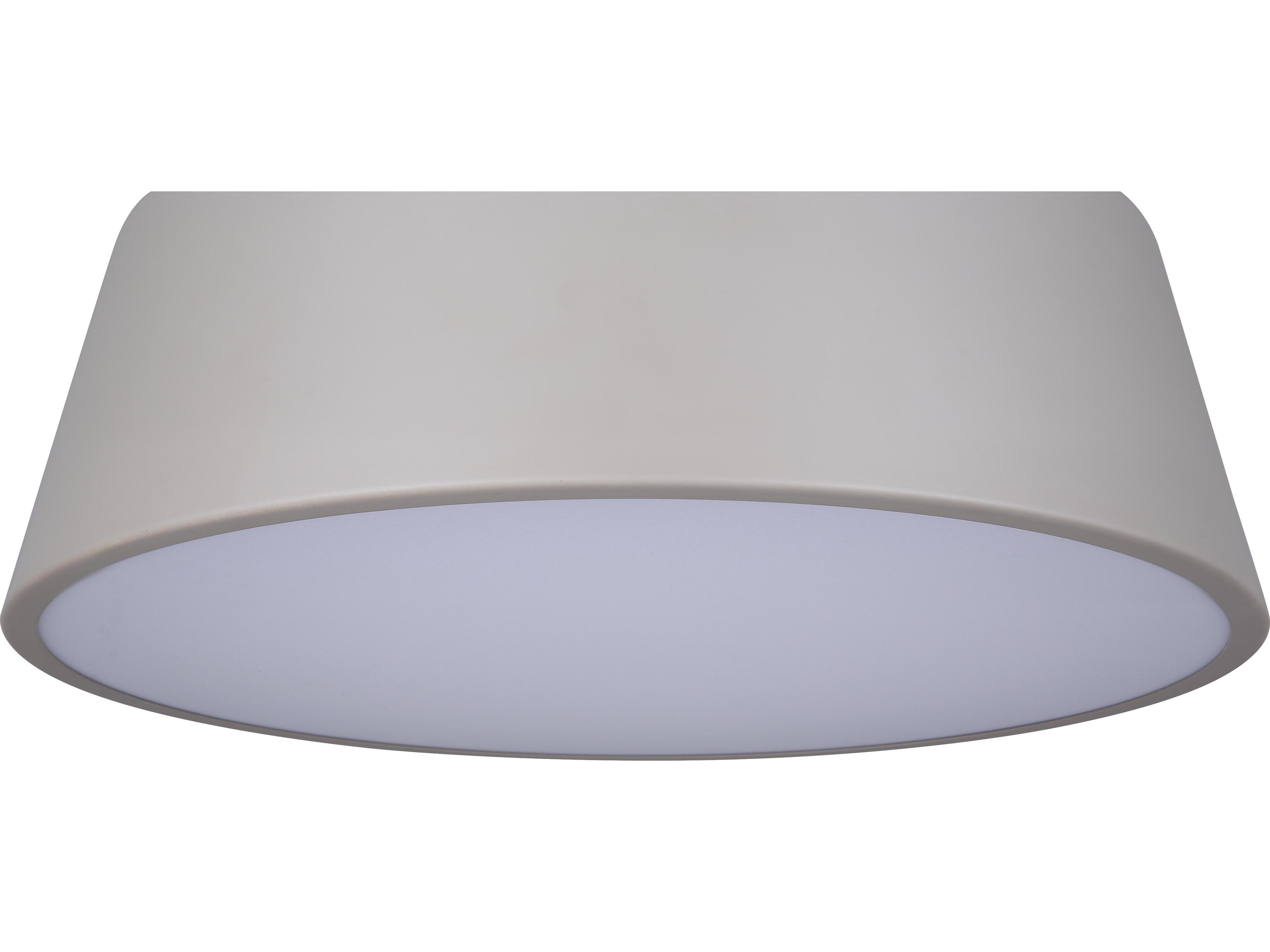 Canarm Jessa 1 -light Gold LED Drum Semi Flush Mount