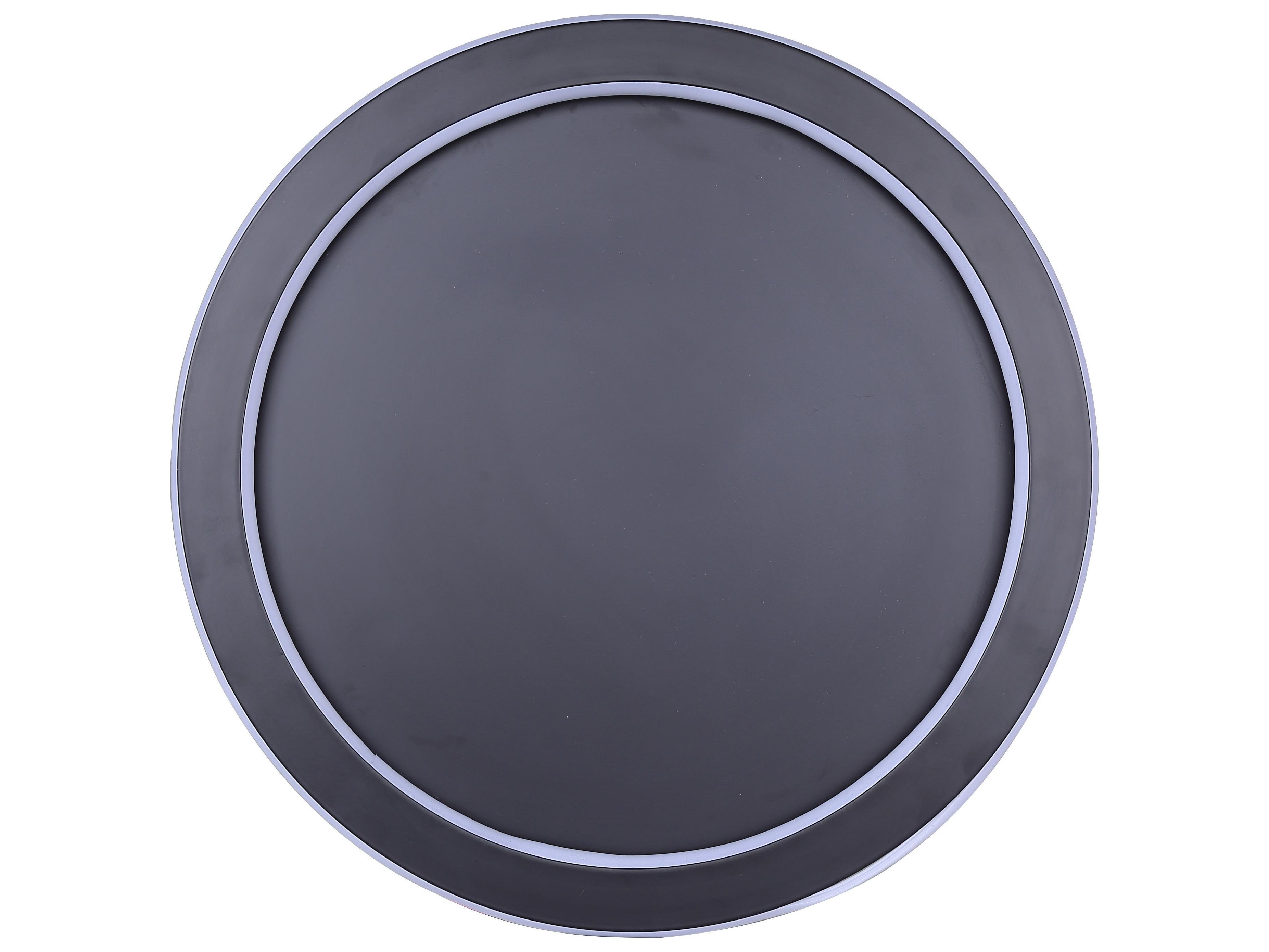 Canarm Gavyn 1 -light Black LED Round Flush Mount