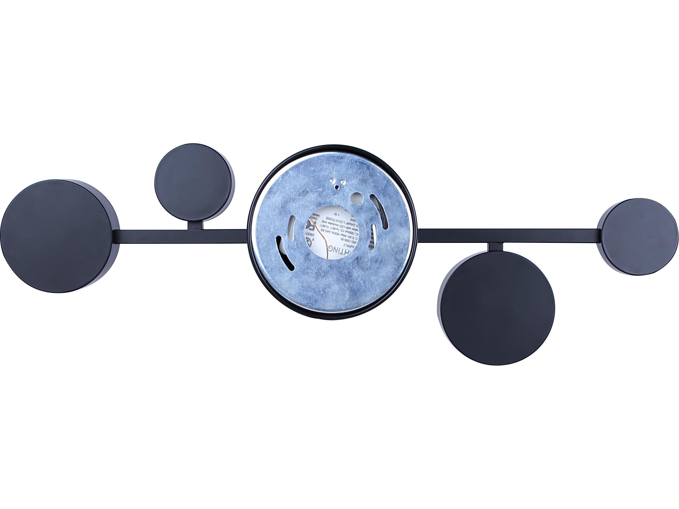 Canarm Montgomery 4 -light Black LED Linear Island Pendant