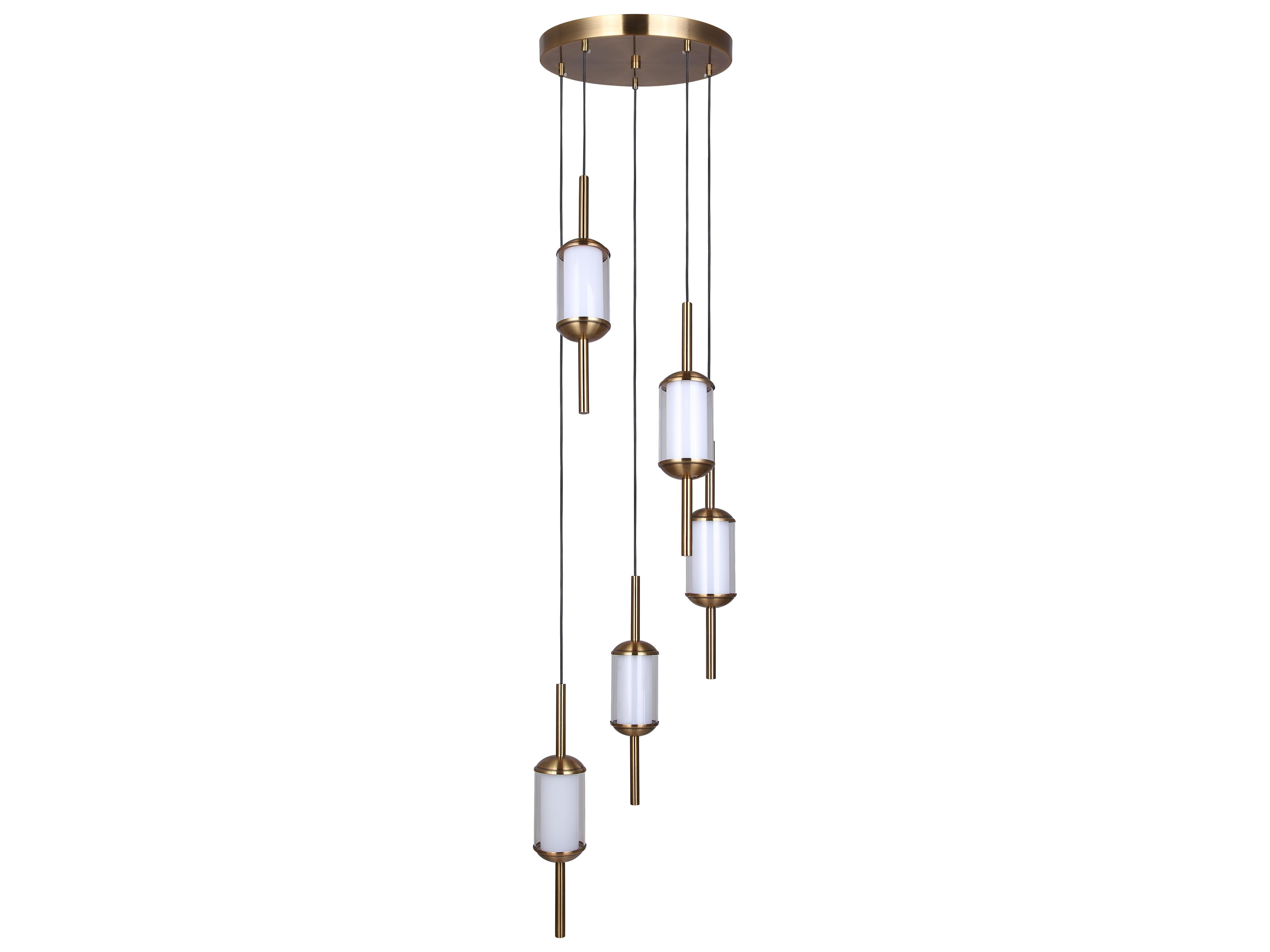 Canarm Lavene 5 -light Gold LED Pendant