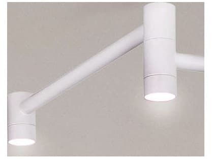 Canarm Axa 4 -light White LED Cylinder Linear Track & Rail Light