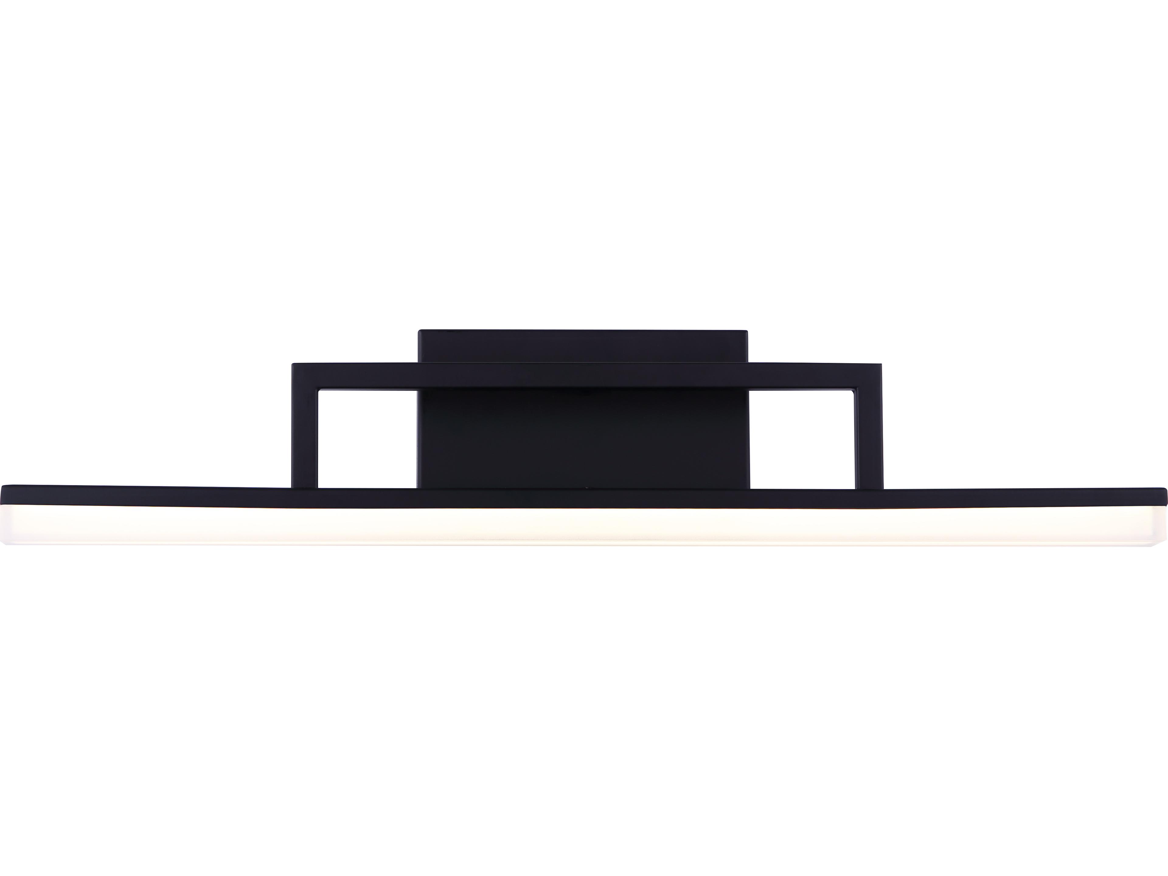 Canarm Caysen Black LED Vanity Light