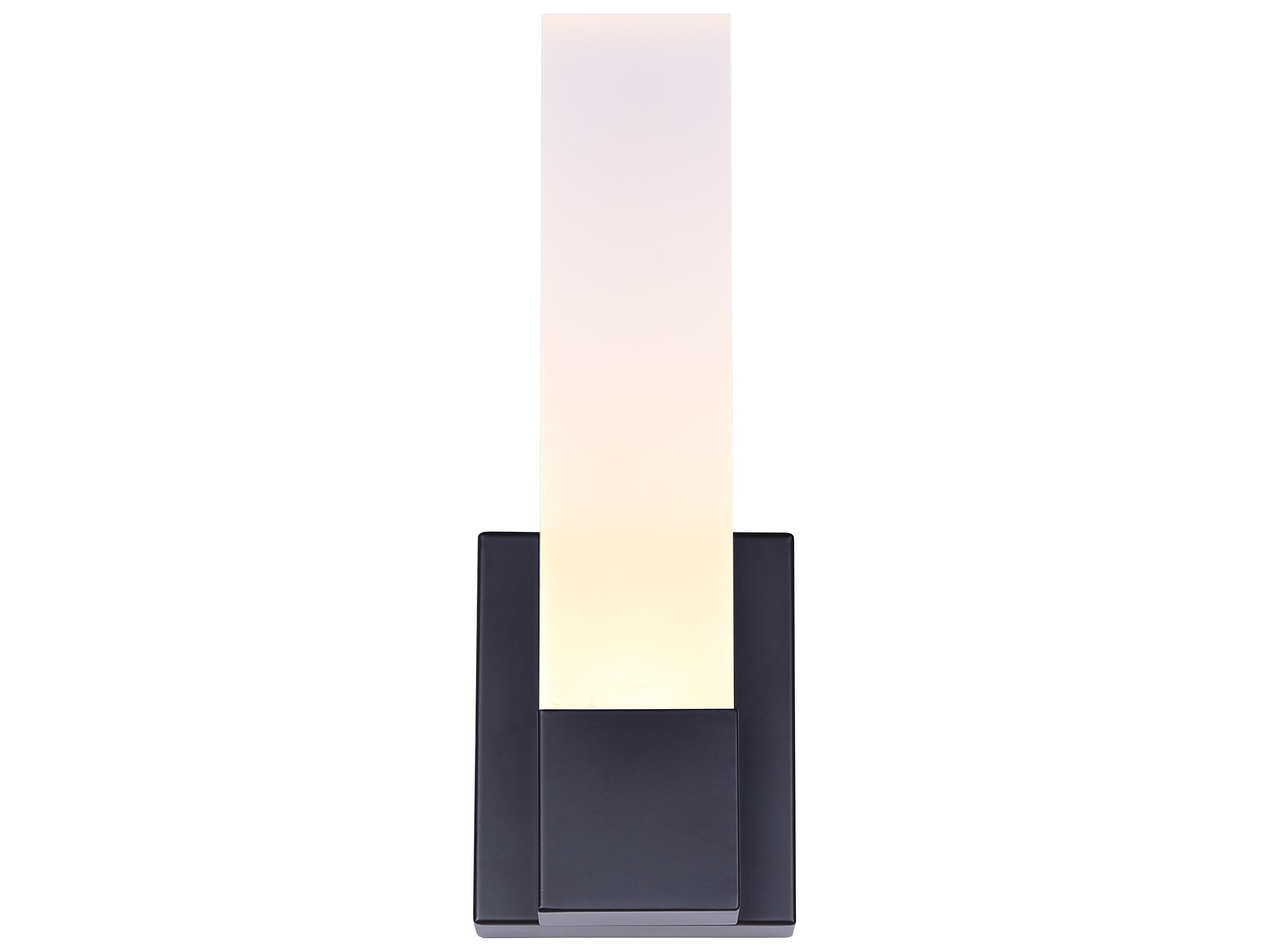 Canarm Farrow 1 -light Black LED Wall Sconce