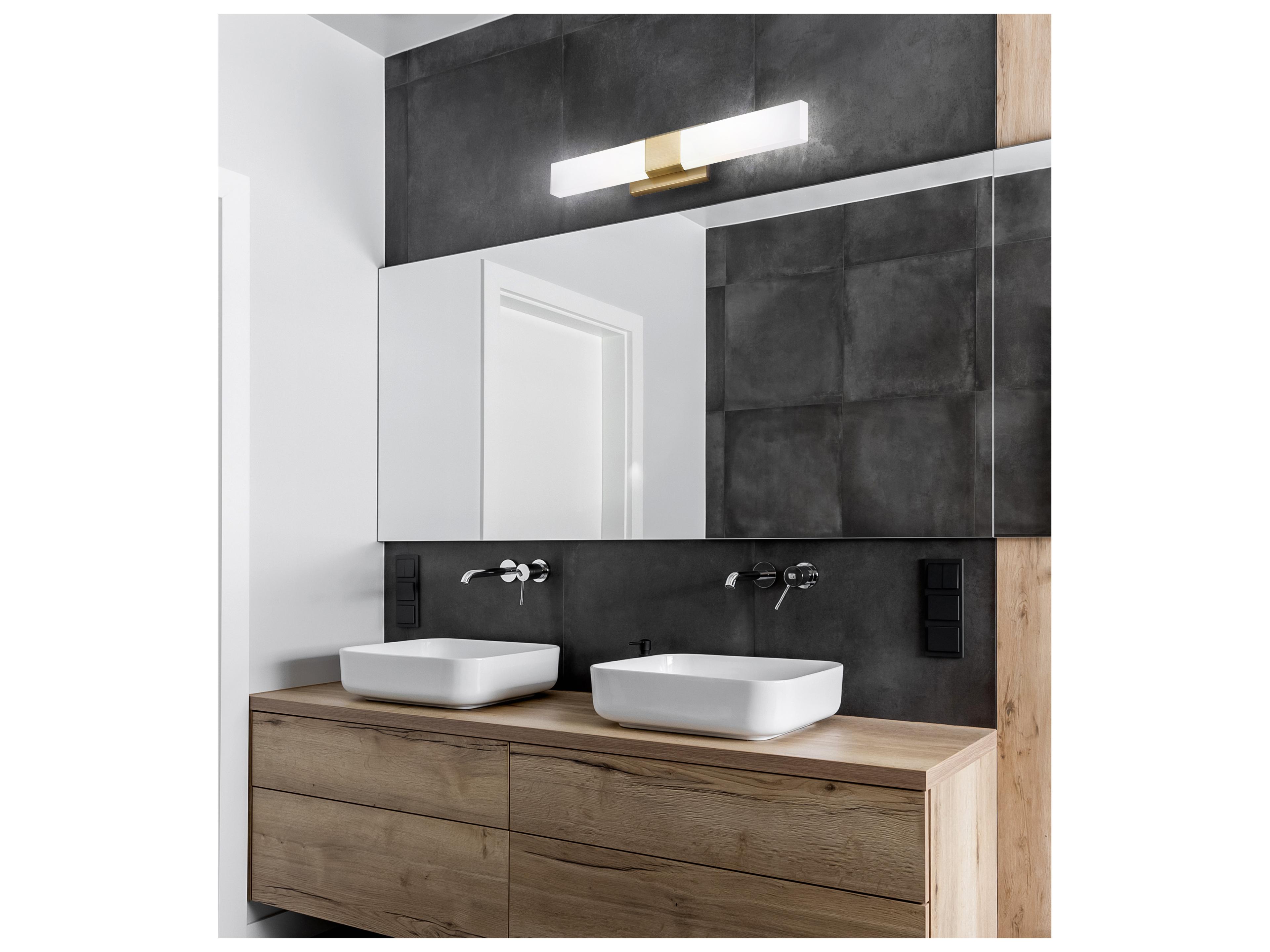 Canarm Farrow 2 -light Gold LED Vanity Light