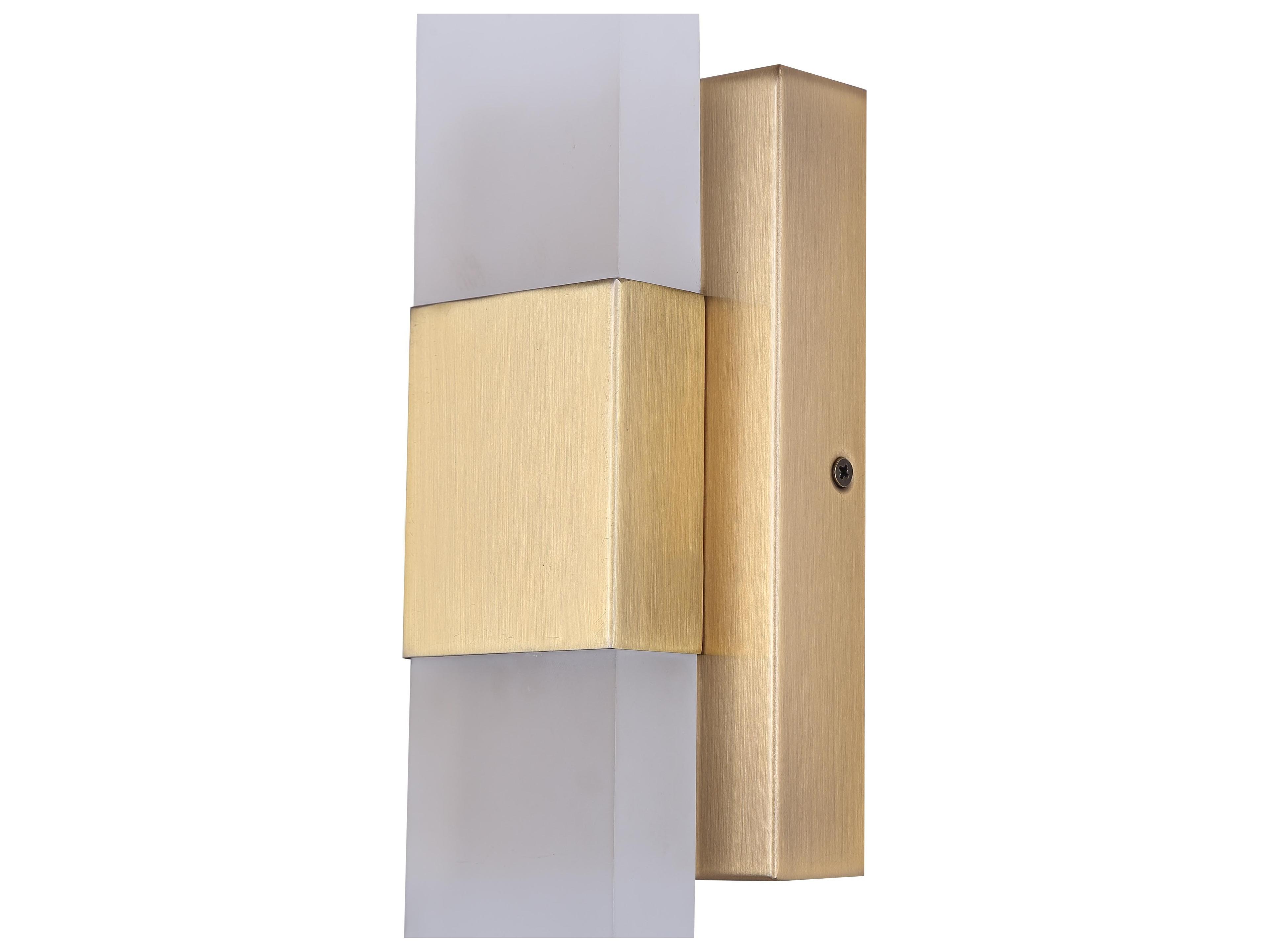 Canarm Farrow 2 -light Gold LED Vanity Light