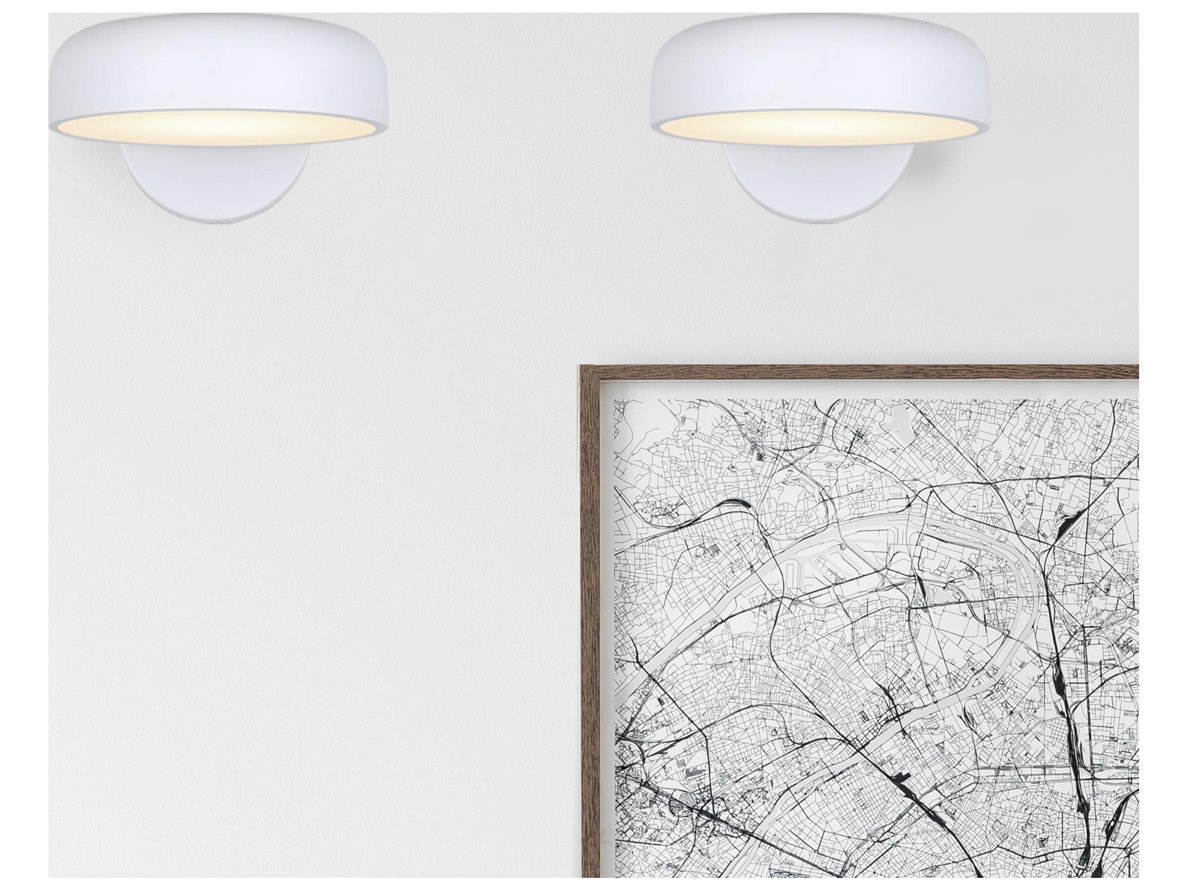 Canarm Zaria 1 -light White LED Wall Sconce