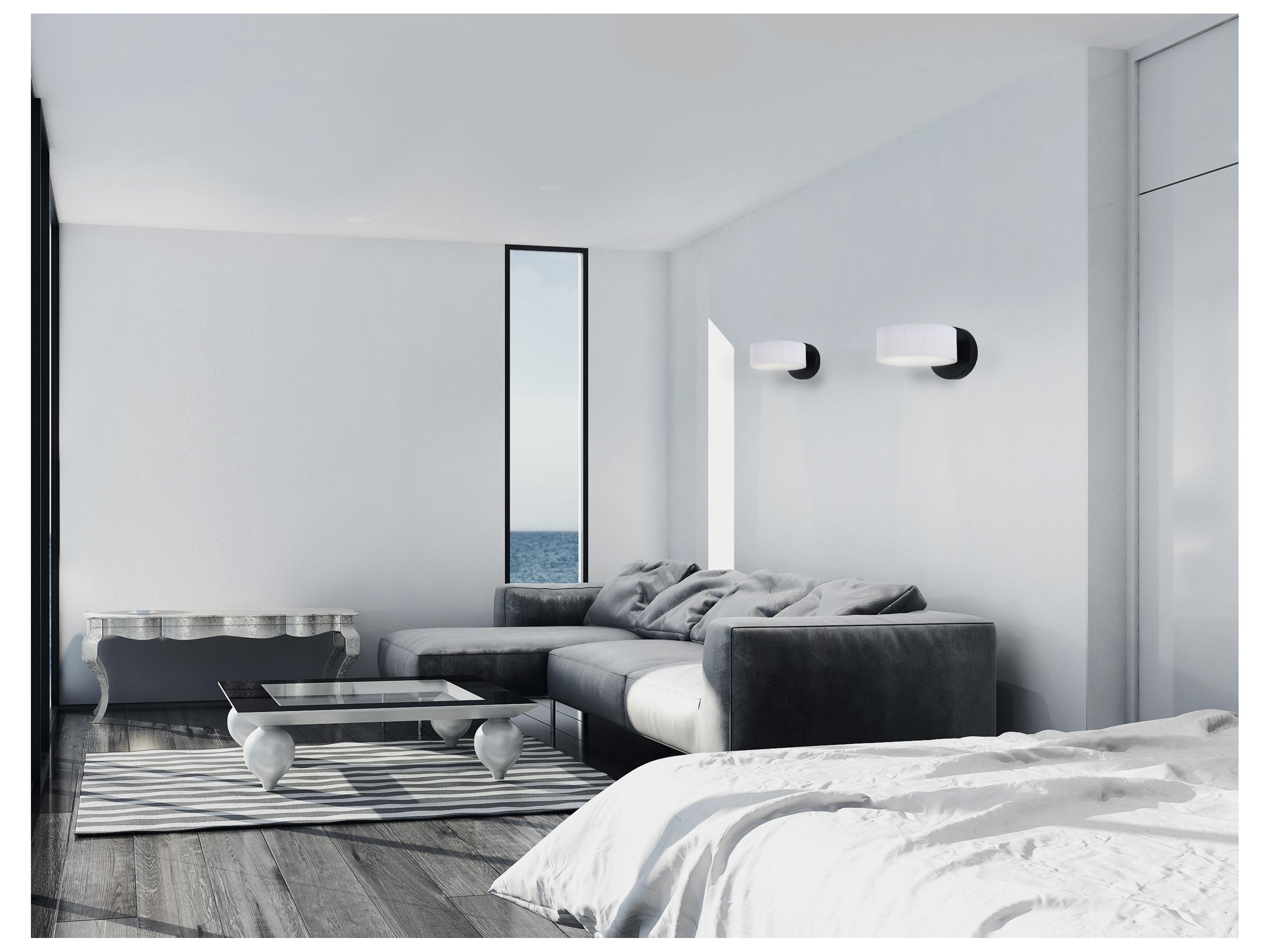 Canarm Carmynn 1 -light Black LED Wall Sconce