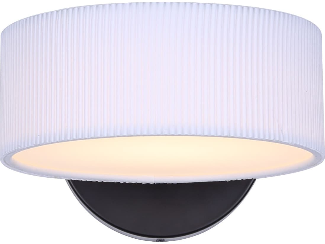 Canarm Carmynn 1 -light Black LED Wall Sconce