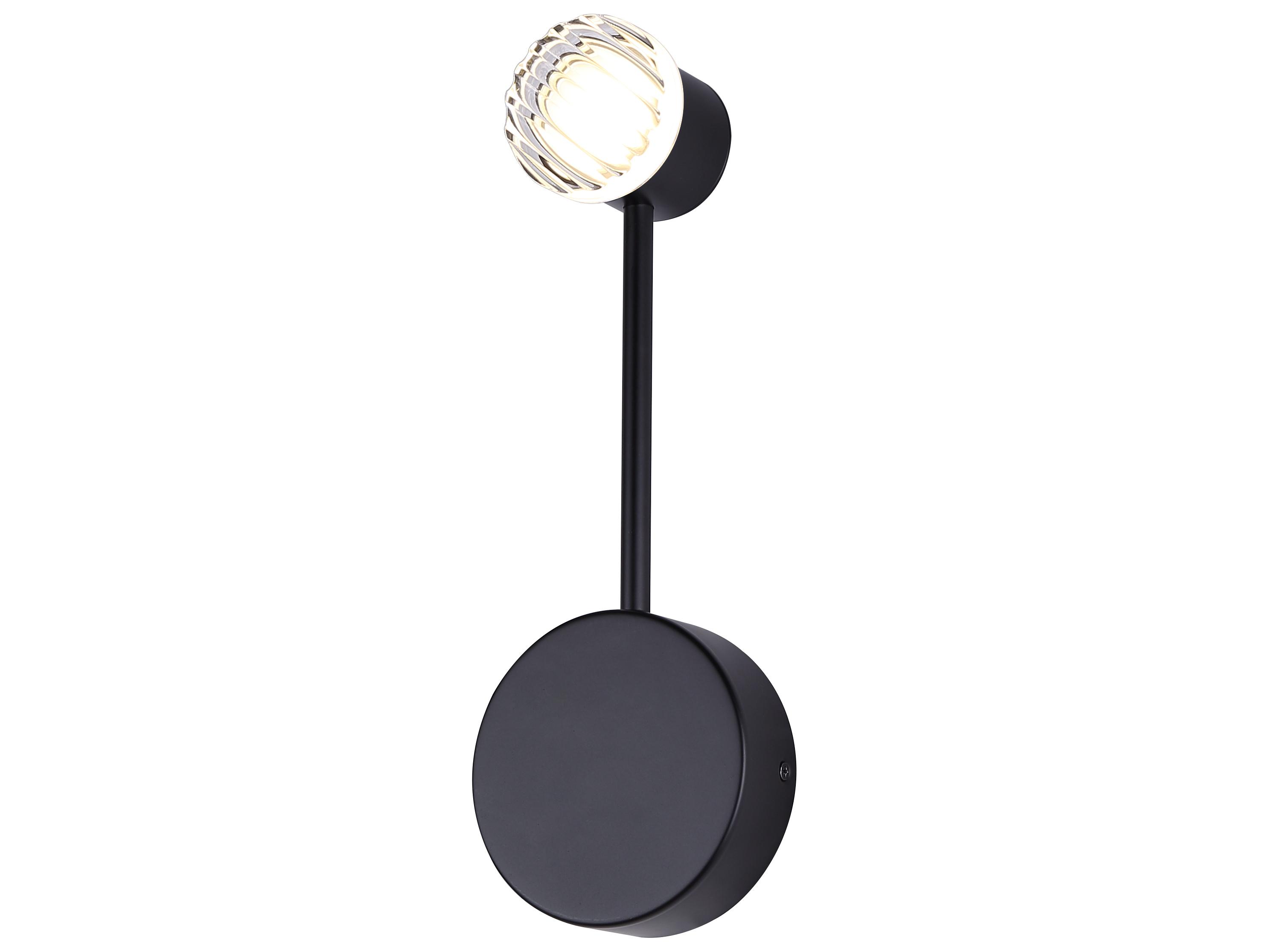 Canarm Vanya 1 -light Black LED Wall Sconce