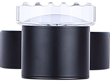 Canarm Vanya 1 -light Black LED Wall Sconce