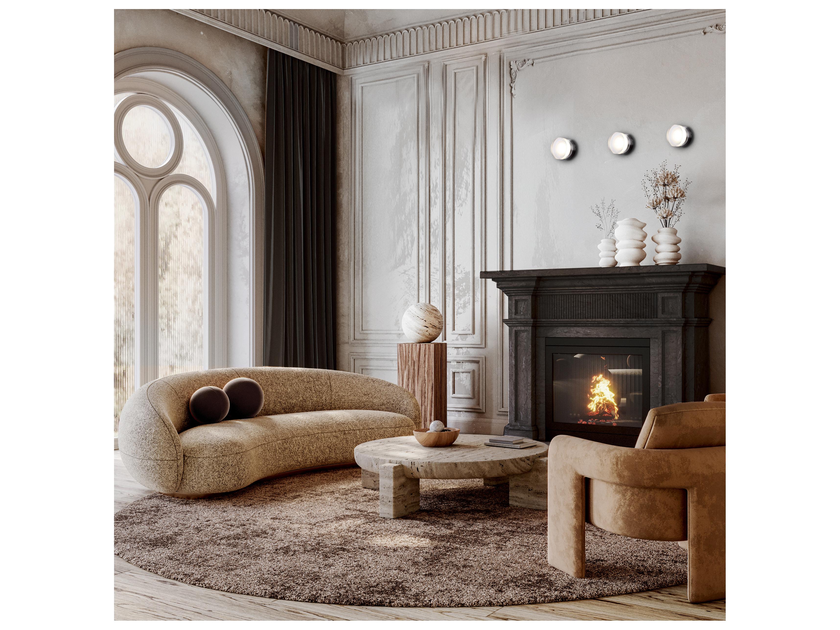 Canarm Benni 1 -light Nickel LED Wall Sconce