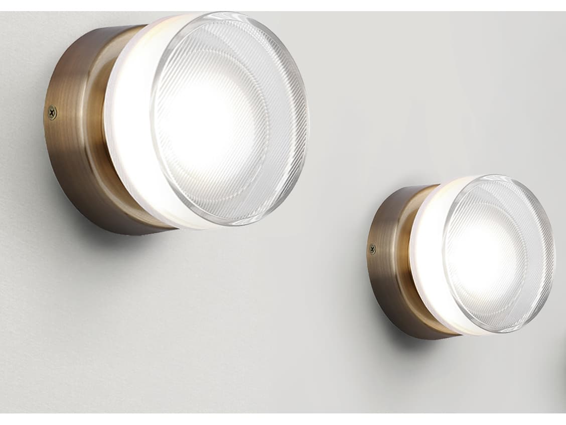 Canarm Benni 1 -light Gold LED Wall Sconce