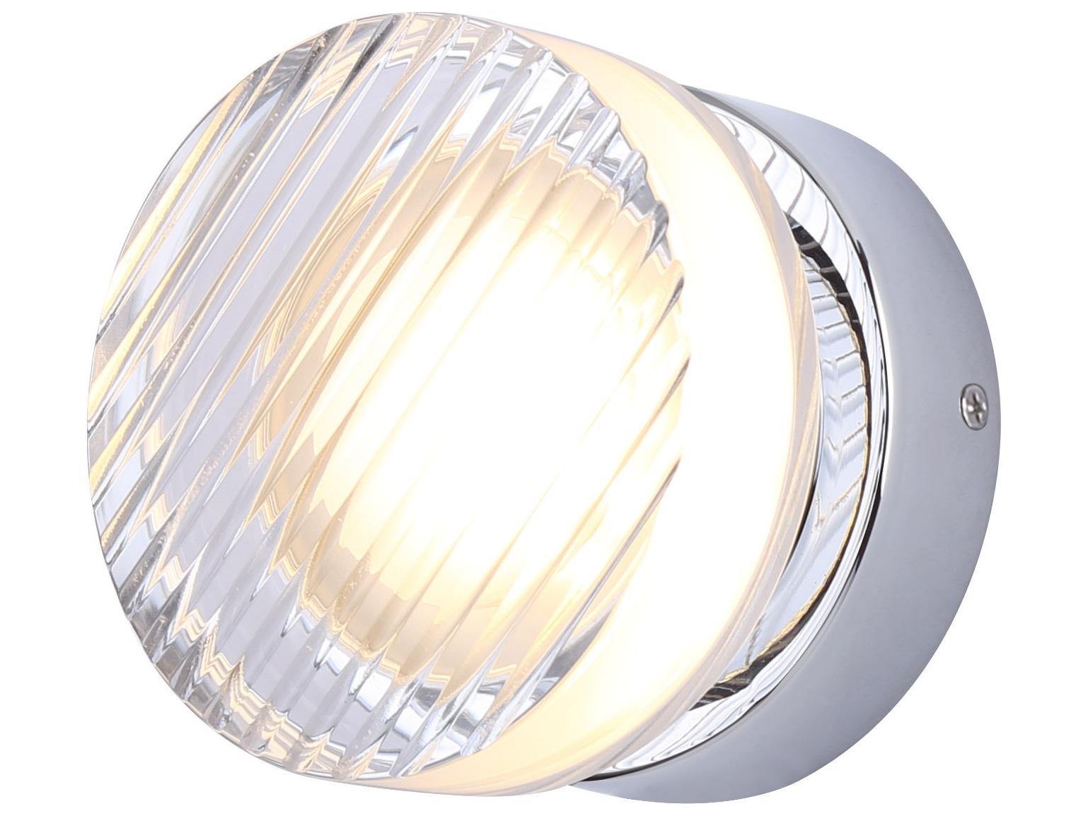 Canarm Benni 1 -light Chrome LED Wall Sconce