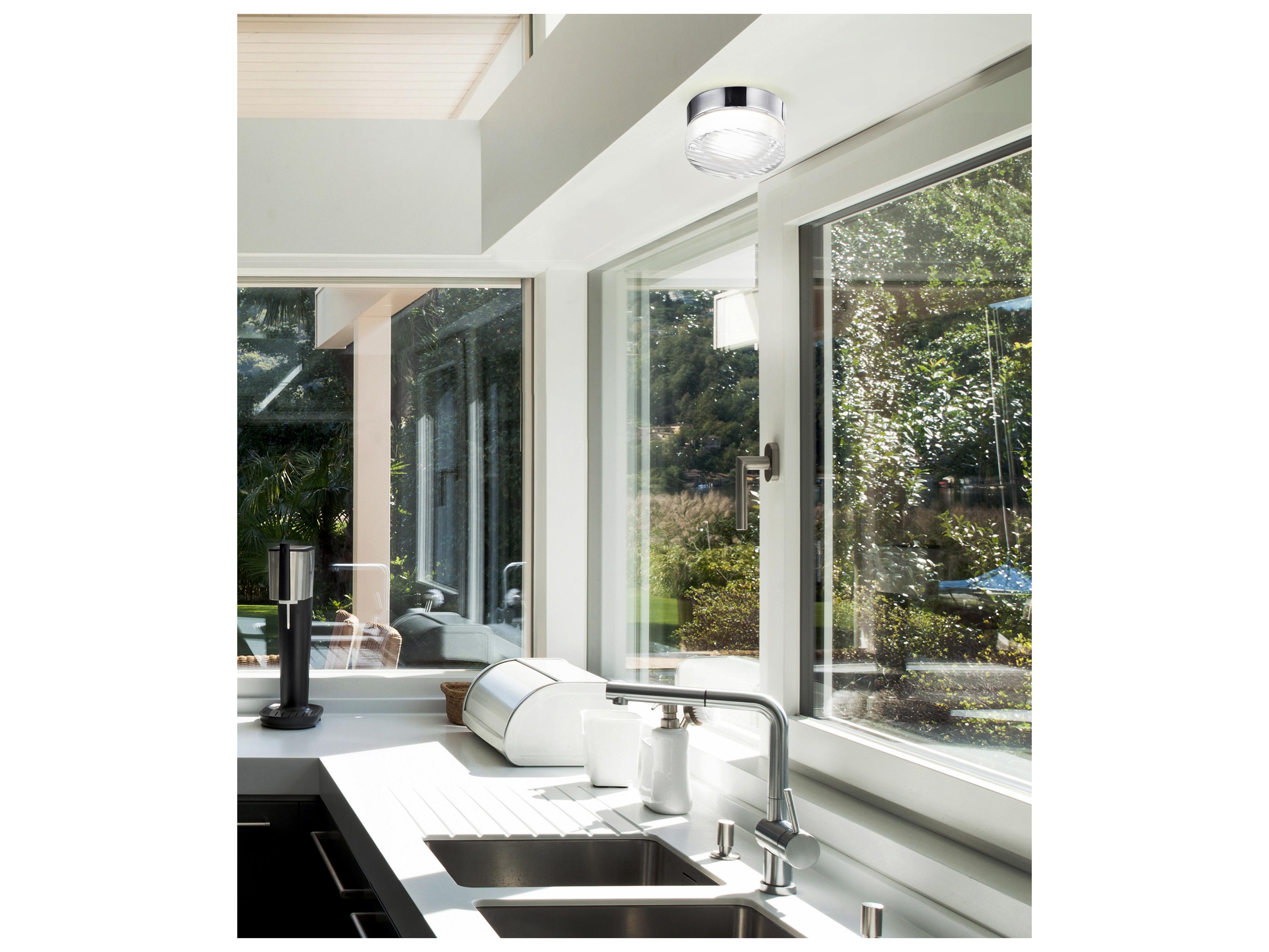 Canarm Benni 1 -light Chrome LED Wall Sconce