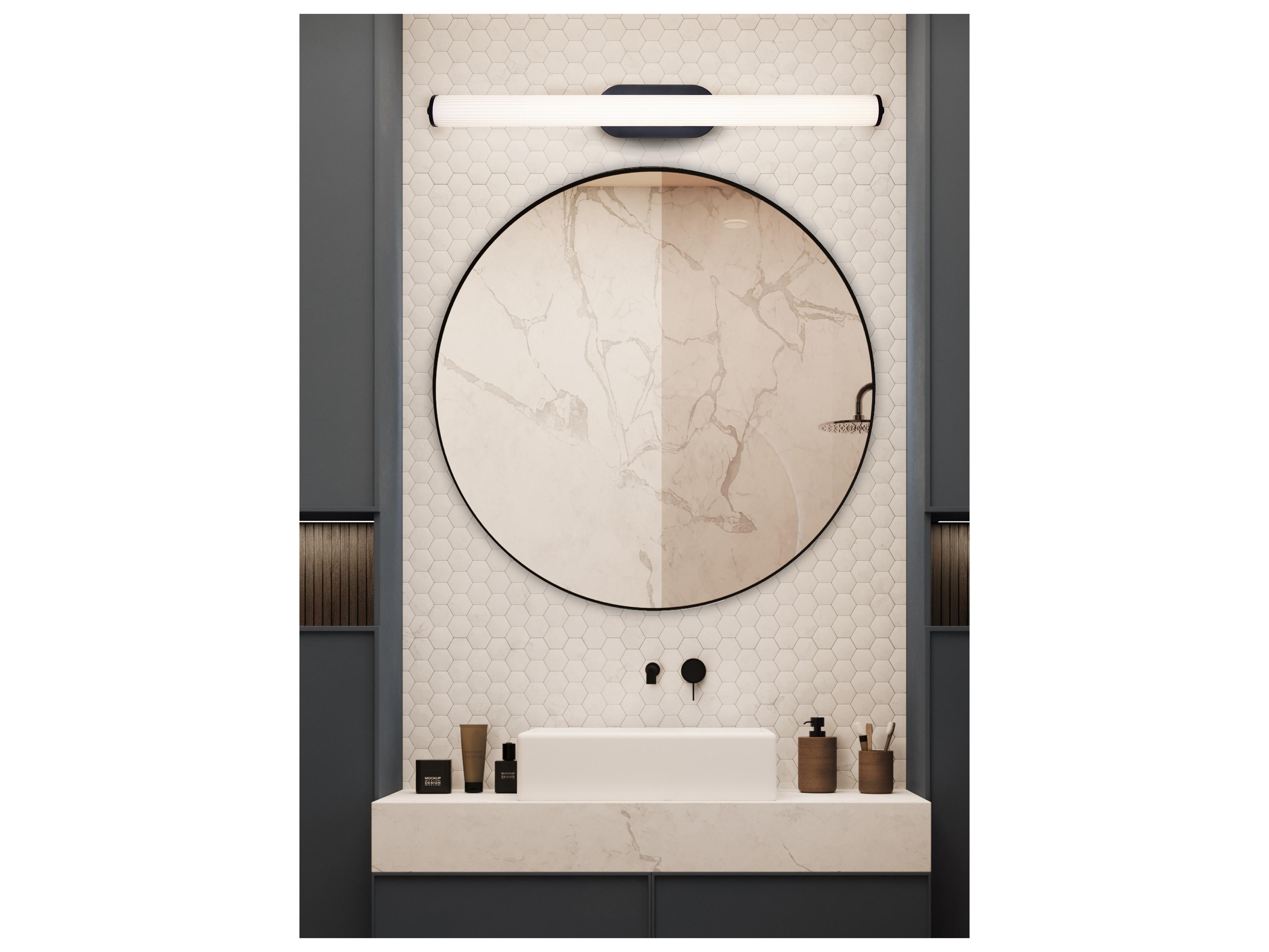 Canarm Ozzy 1 -light Black LED Wall Sconce