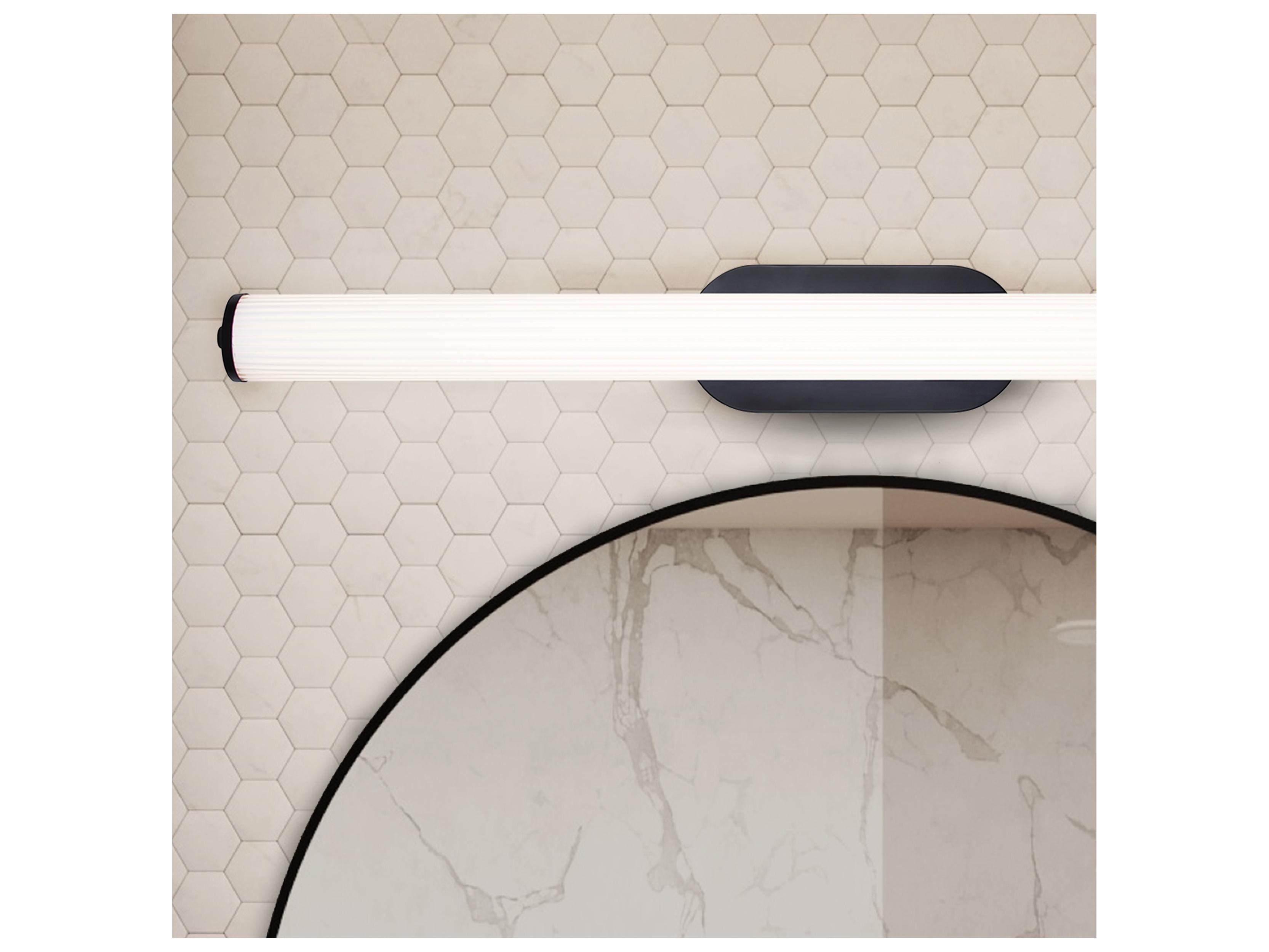 Canarm Ozzy 1 -light Black LED Wall Sconce