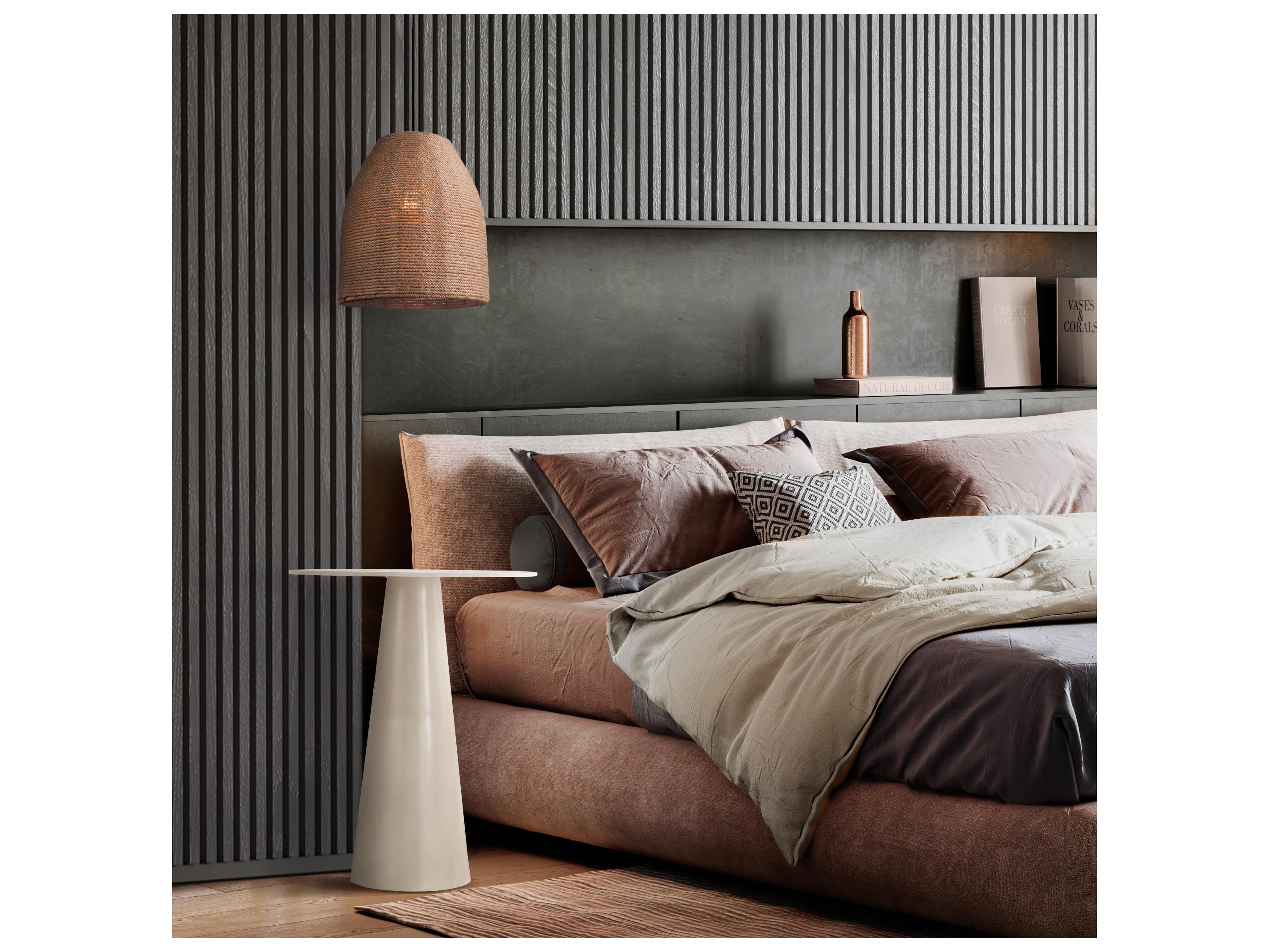 Canarm Safid Round Metal End Table