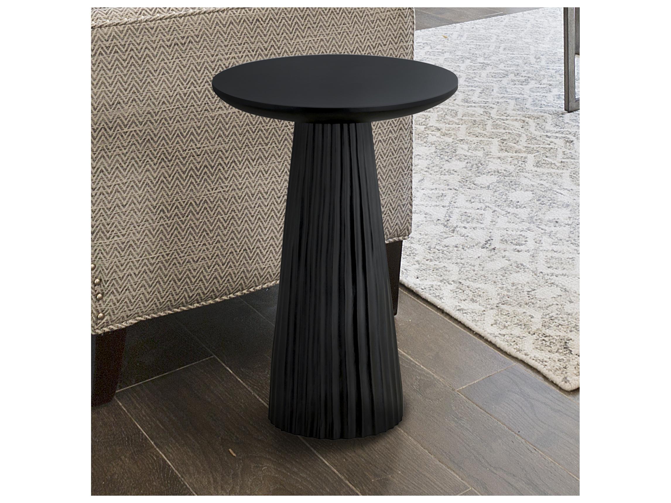 Canarm Jai Round Wood End Table