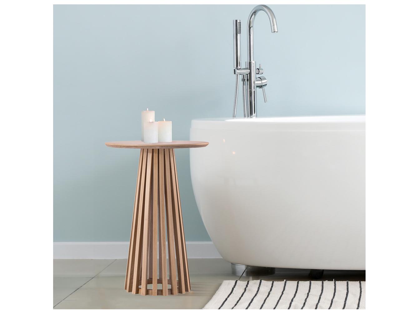 Canarm Lenan Round Wood Coffee Table