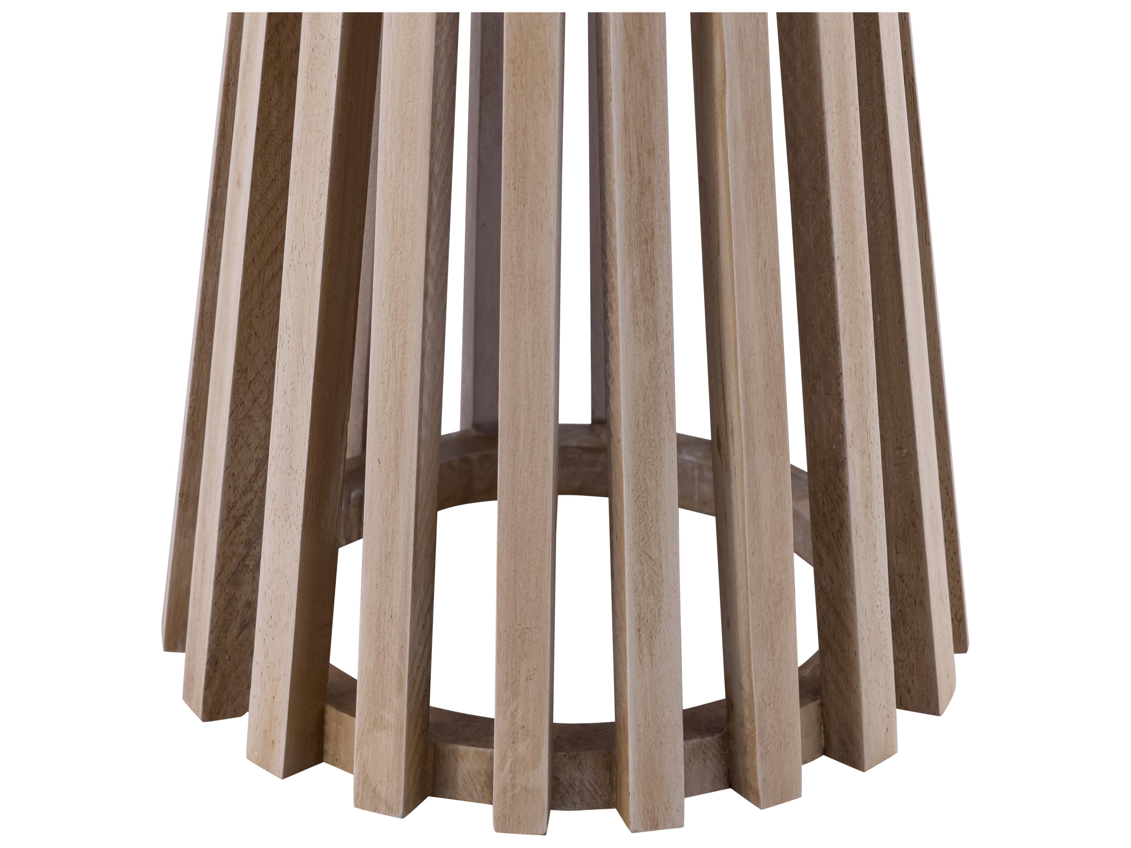 Canarm Lenan Round Wood Coffee Table