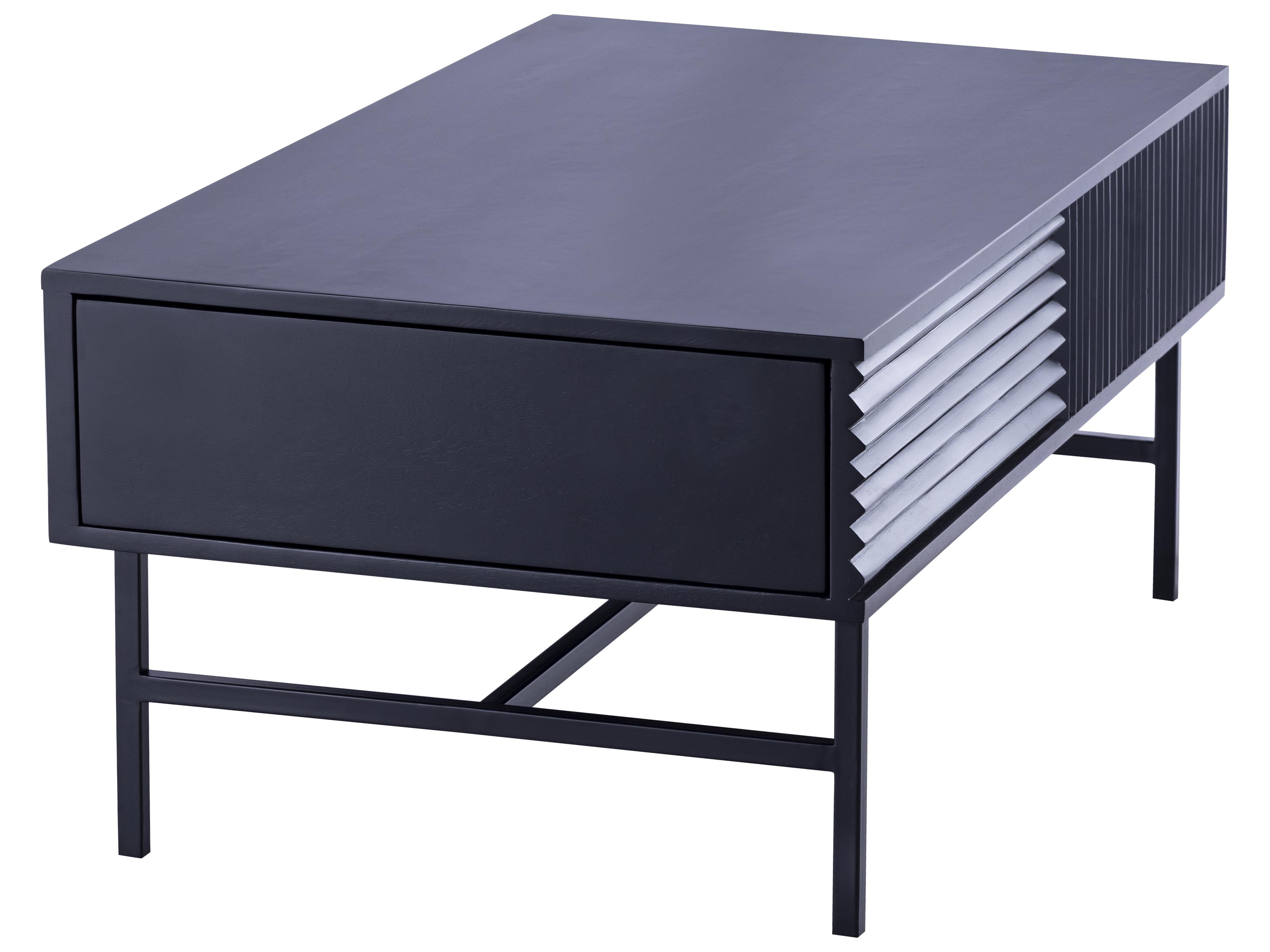 Canarm Mez Rectangular Metal Coffee Table