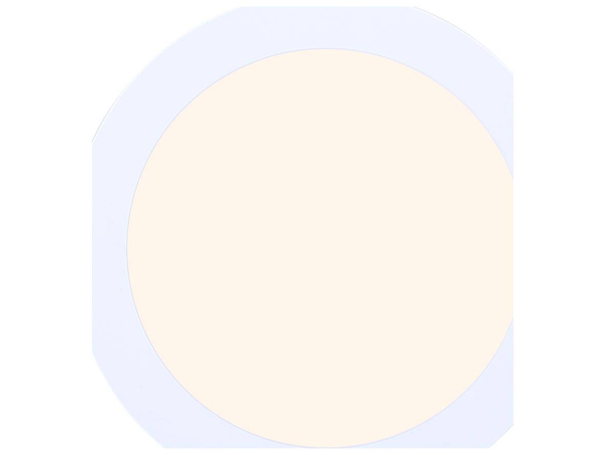 Canarm Smd712wh 1 -light White LED Round Flush Mount