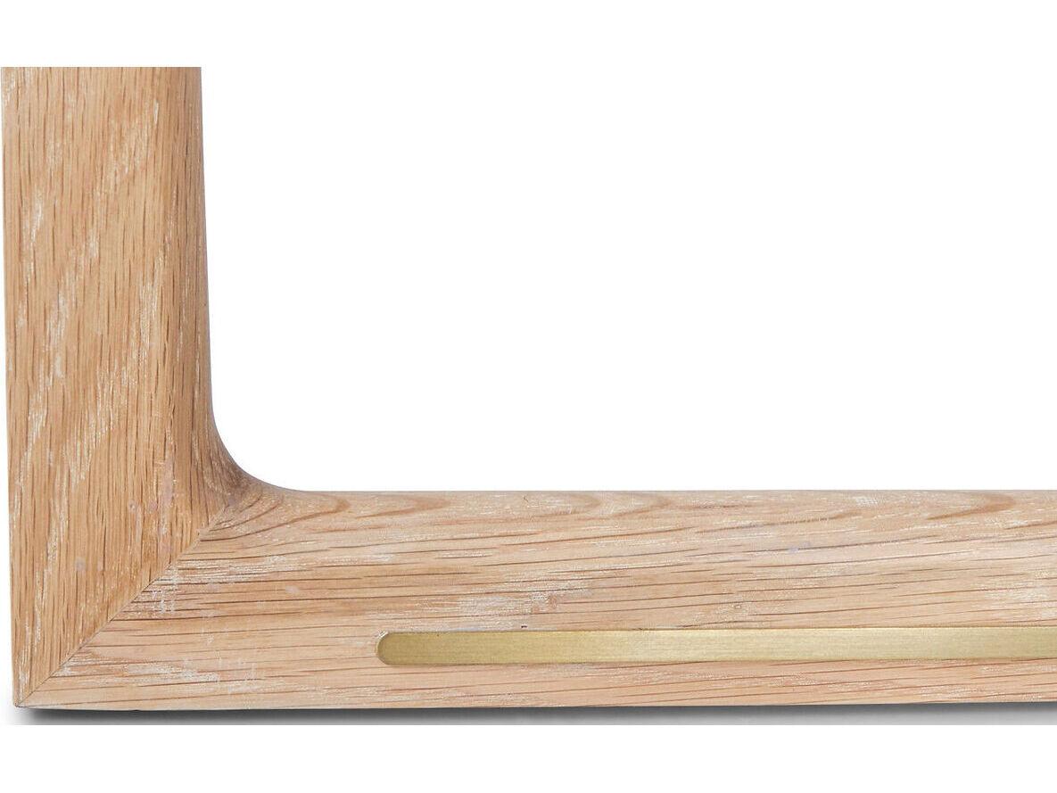 Case & Canvas Angelo Oak Wood Side Dining Chair