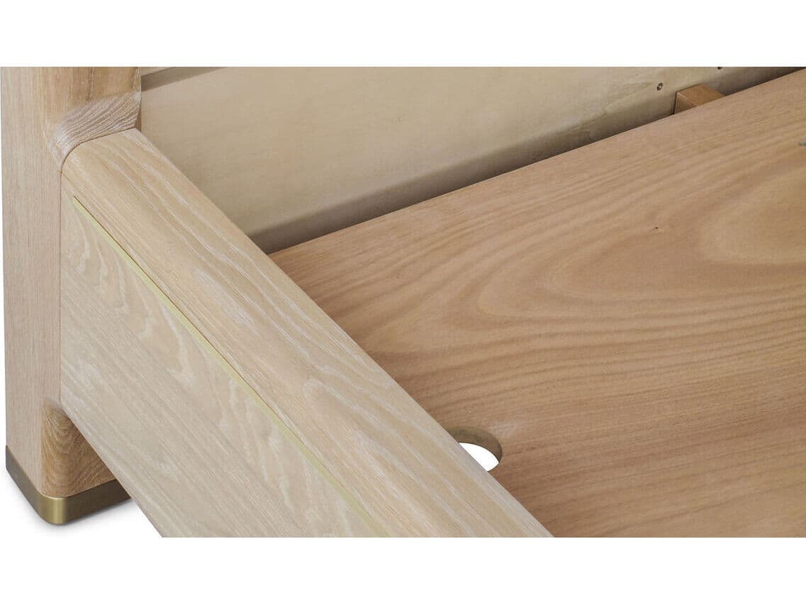 Case & Canvas Angelo Oak Wood King Four Poster Bed