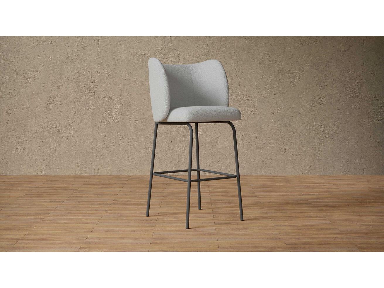 Case & Canvas Conroe Upholstered Bar Stool