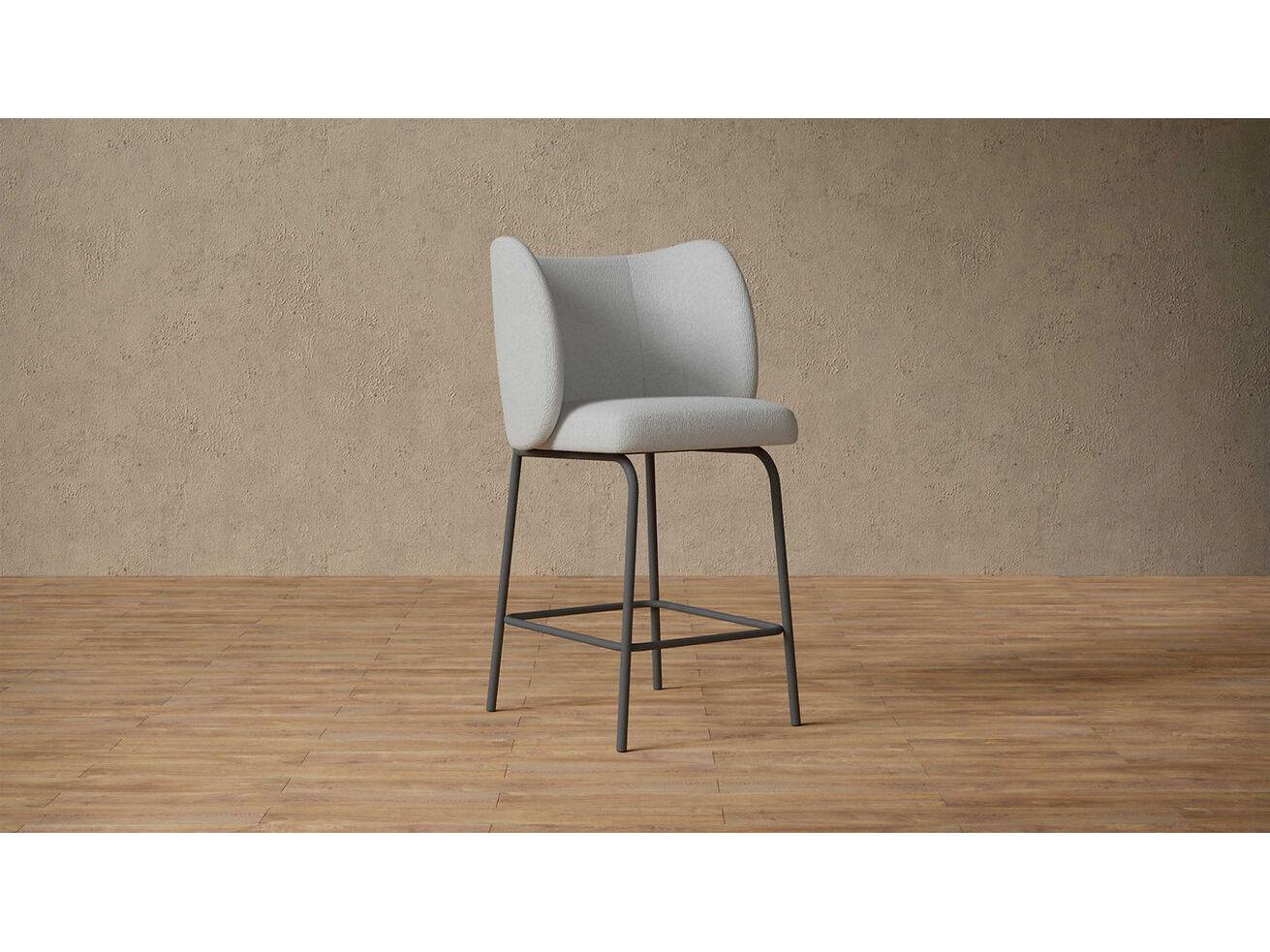 Case & Canvas Conroe Upholstered Bar Stool
