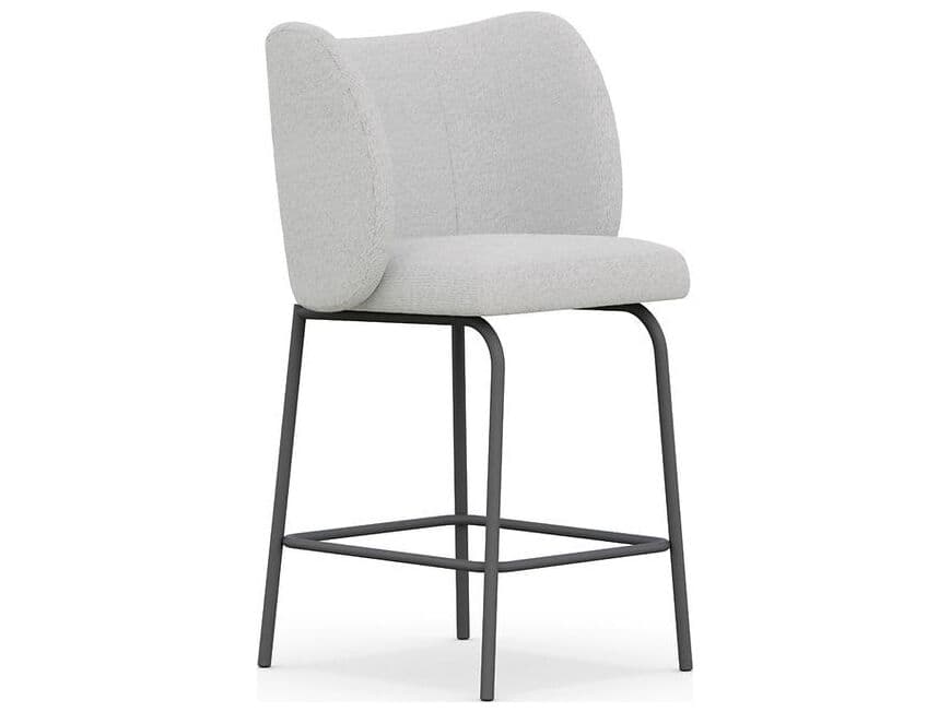 Case & Canvas Conroe Upholstered Bar Stool