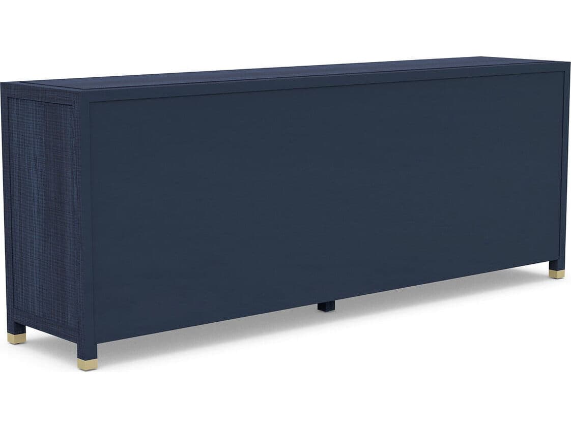Case & Canvas Corpus Blue Poplar Wood Nightstand