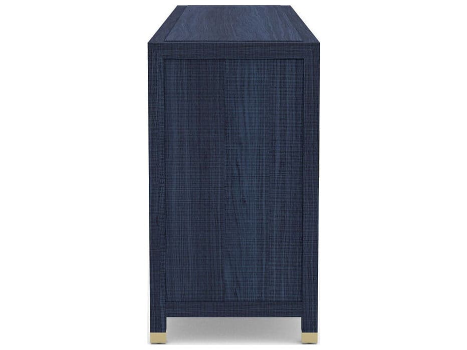 Case & Canvas Corpus Blue Poplar Wood Nightstand