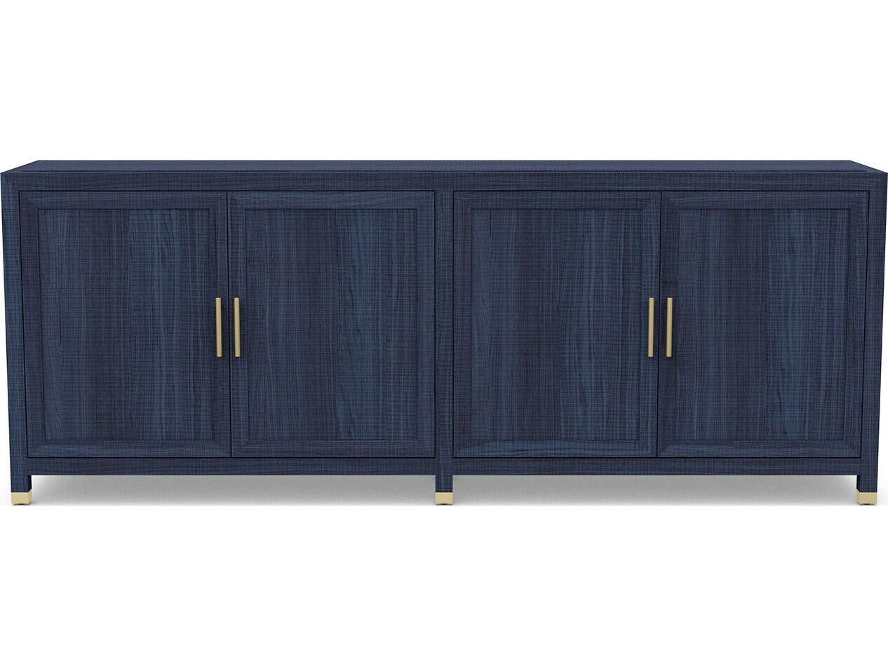 Case & Canvas Corpus Blue Poplar Wood Nightstand