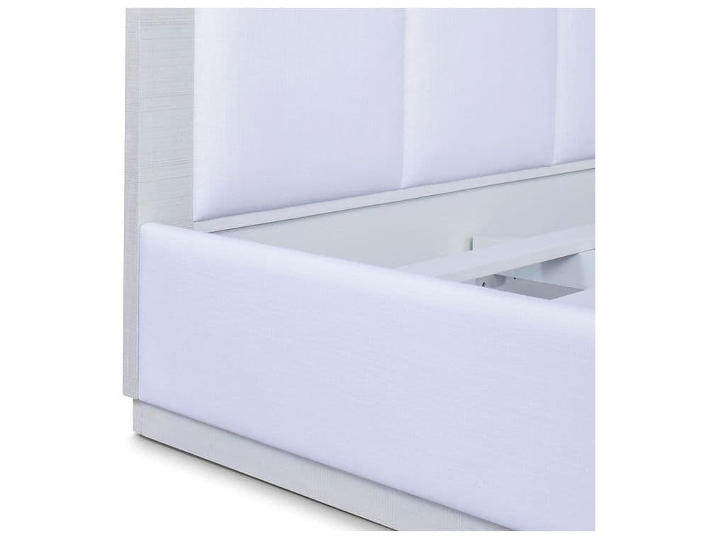 Case & Canvas Corpus Gray Poplar Wood King Platform Bed