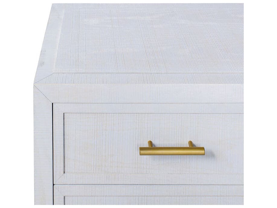 Case & Canvas Corpus 3-Drawers Gray Poplar Wood Nightstand