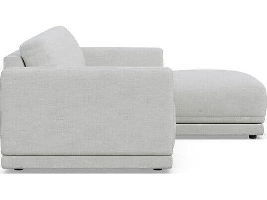 Case & Canvas Tribeca Gray Upholstered Sofa