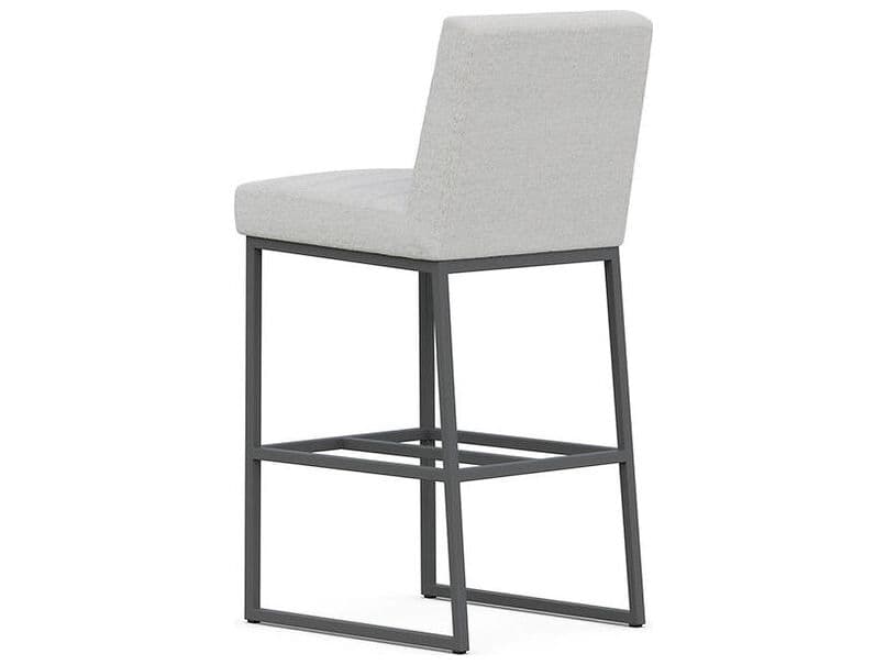 Case & Canvas Mason Upholstered Ply Wood Bar Stool