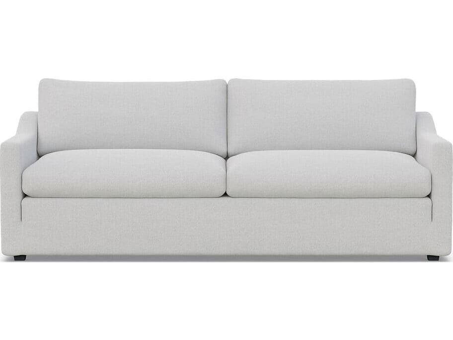 Case & Canvas Travis Gray Upholstered Sofa