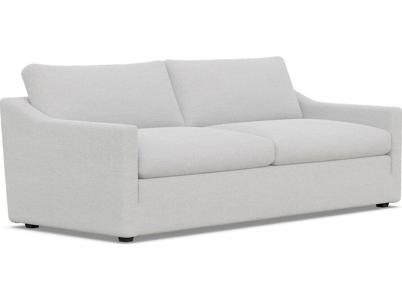 Case & Canvas Travis Gray Upholstered Sofa