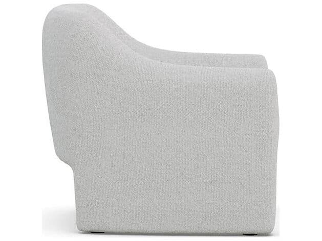 Case & Canvas Wimberley Gray Fabric Accent Chair