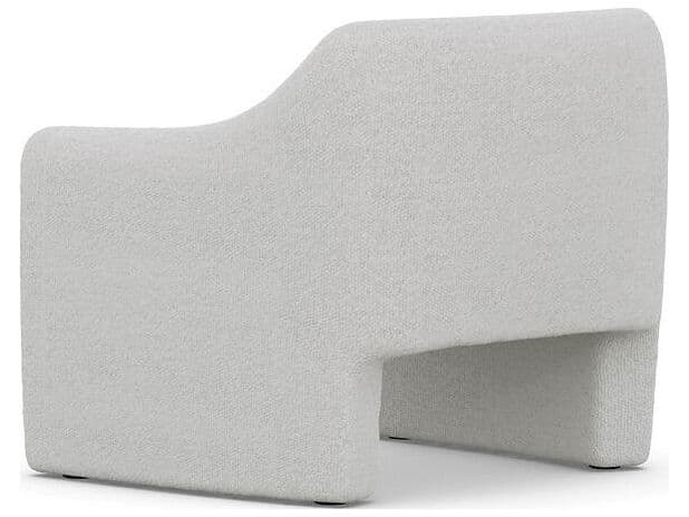 Case & Canvas Wimberley Gray Fabric Accent Chair