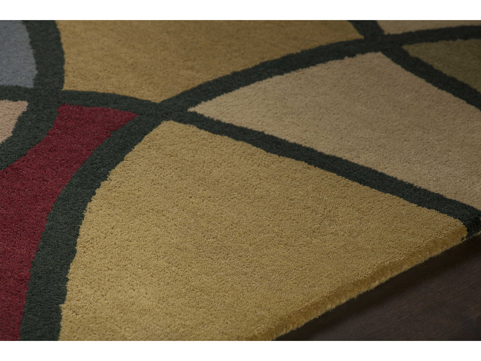 Chandra Bense Garza Geometric Area Rug