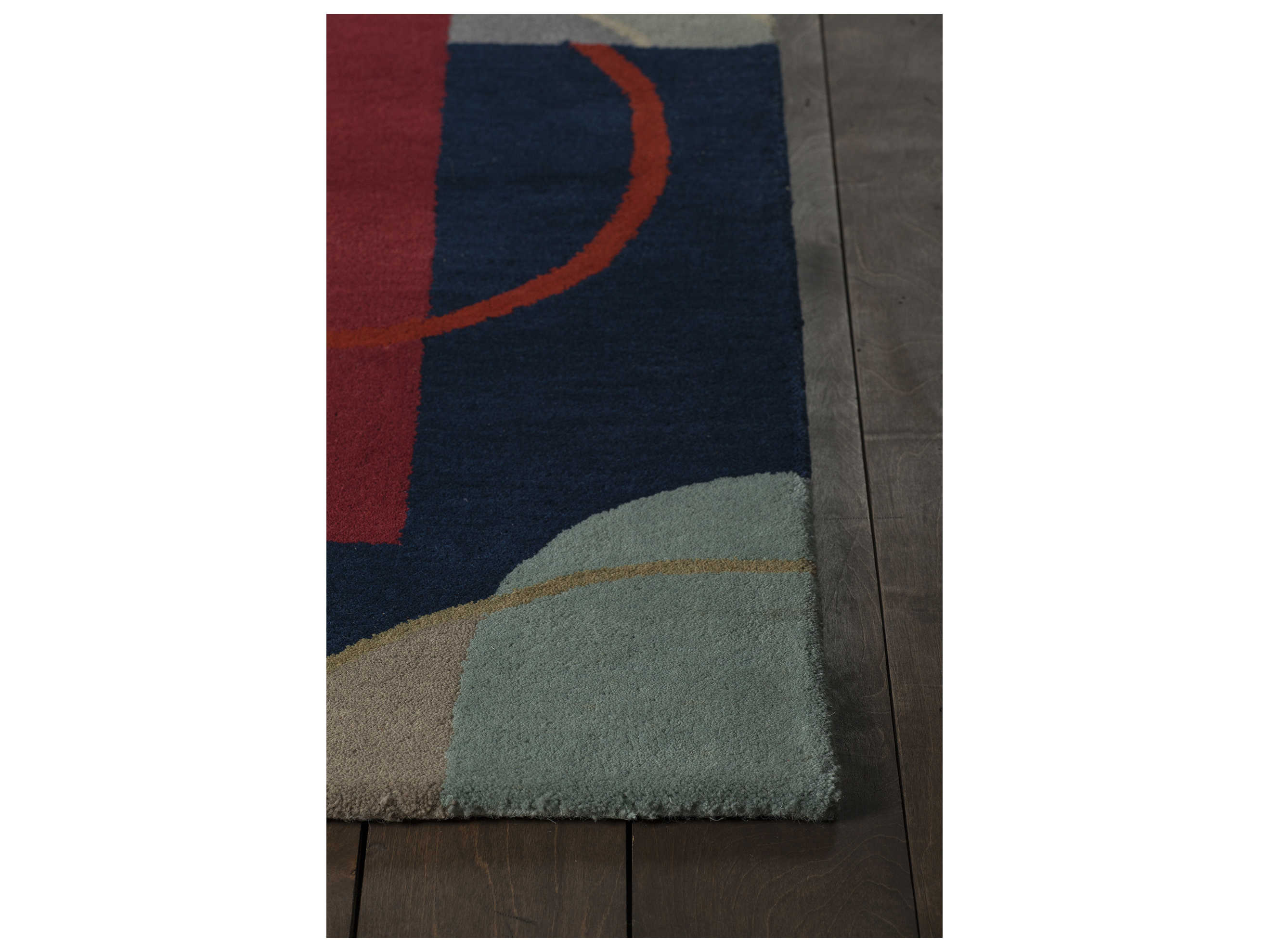 Chandra Bense Garza Geometric Area Rug